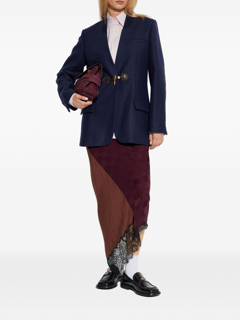 Moschino elbow-patch blazer outlook