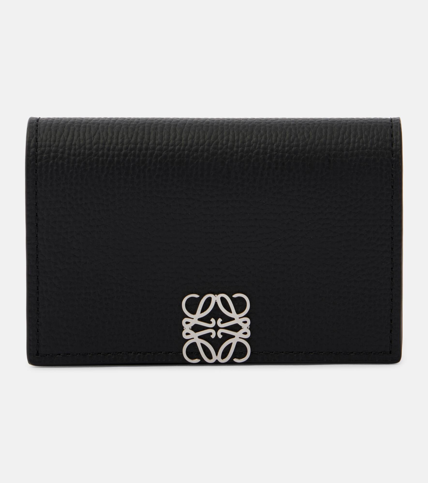 Anagram leather card holder - 1