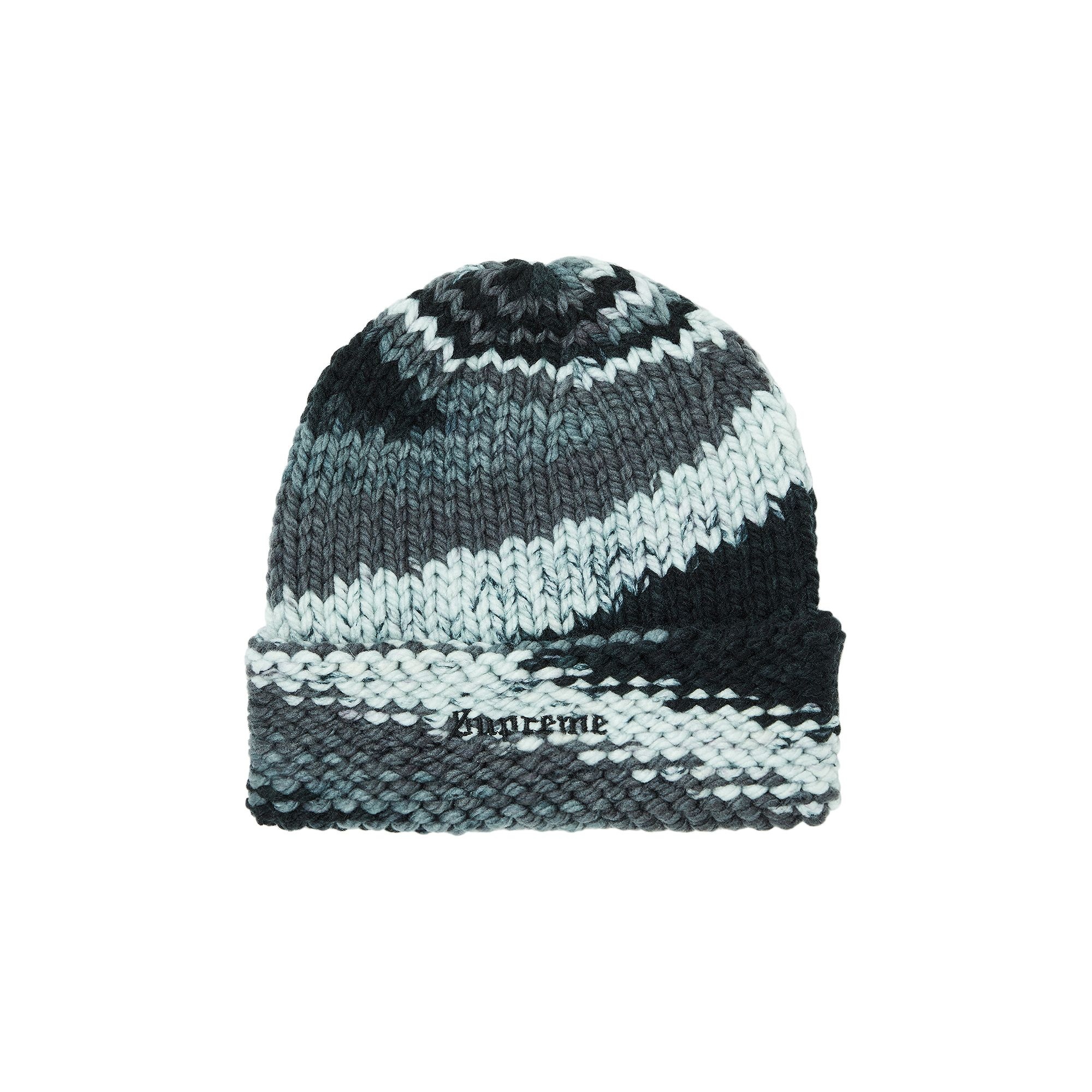 Supreme Gradient Spacedye Beanie 'Black' - 1