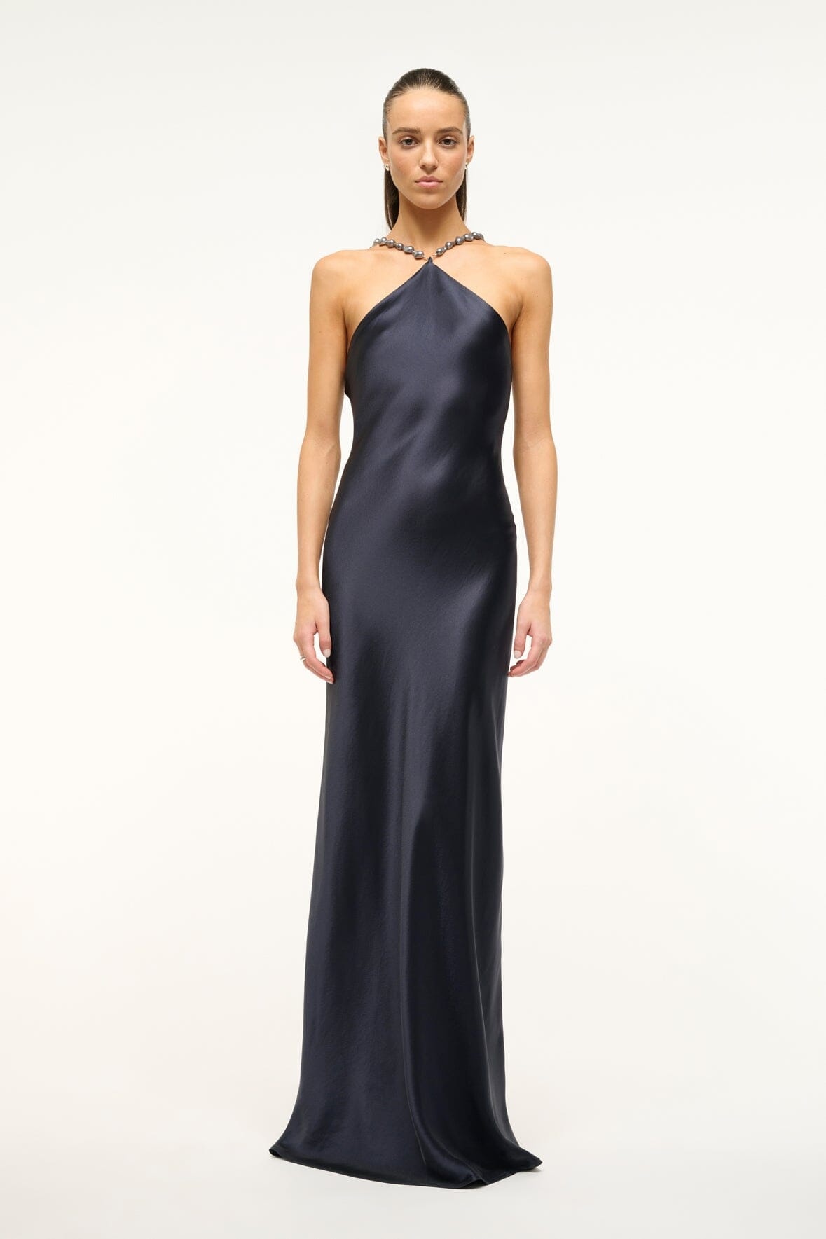 STAUD CADENCE DRESS NAVY - 2