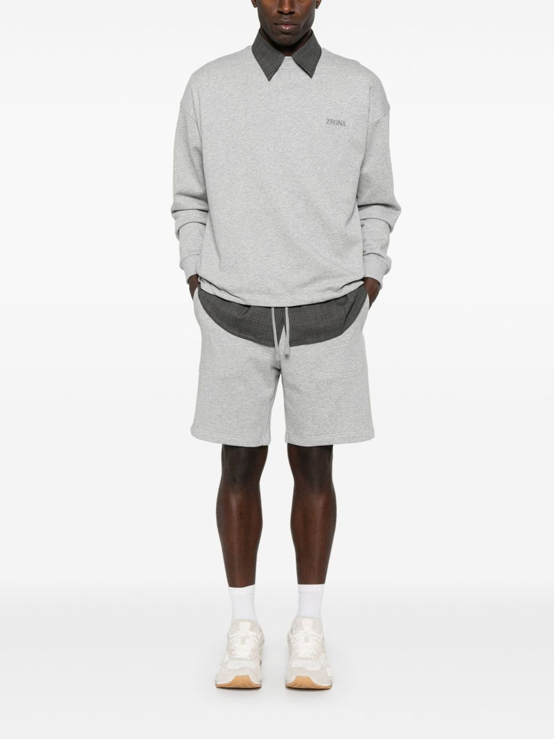 ZEGNA logo-embroidered sweatshirt outlook
