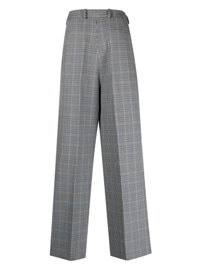 BOTTER houndstooth wide-leg trousers outlook
