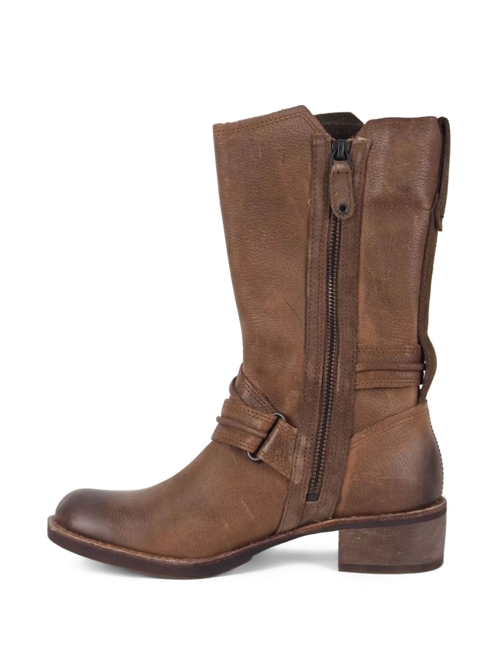 Whittemore Mid Side-Zip "Dark Brown" boots - 5