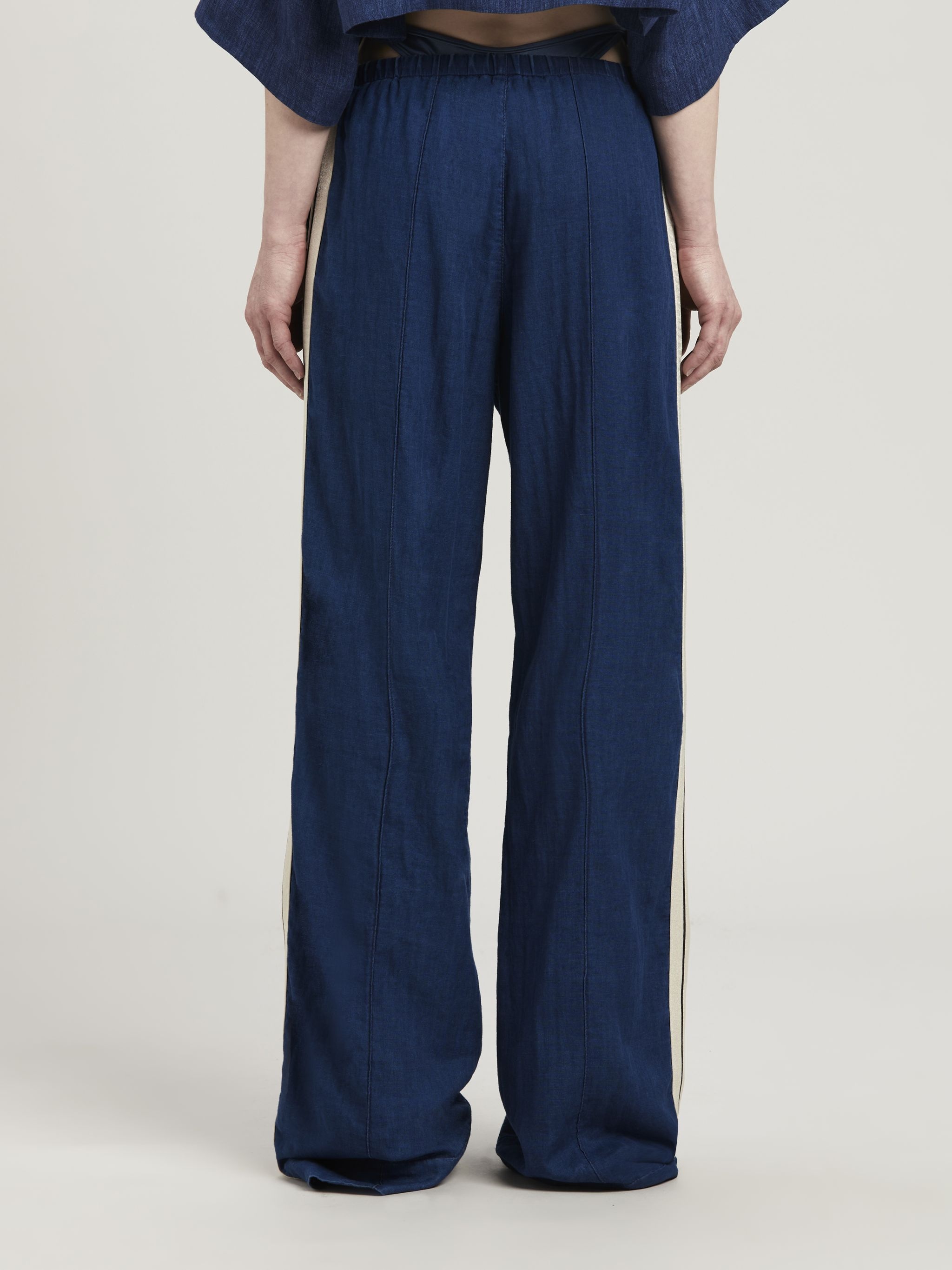 Chambray Track Pants - 5