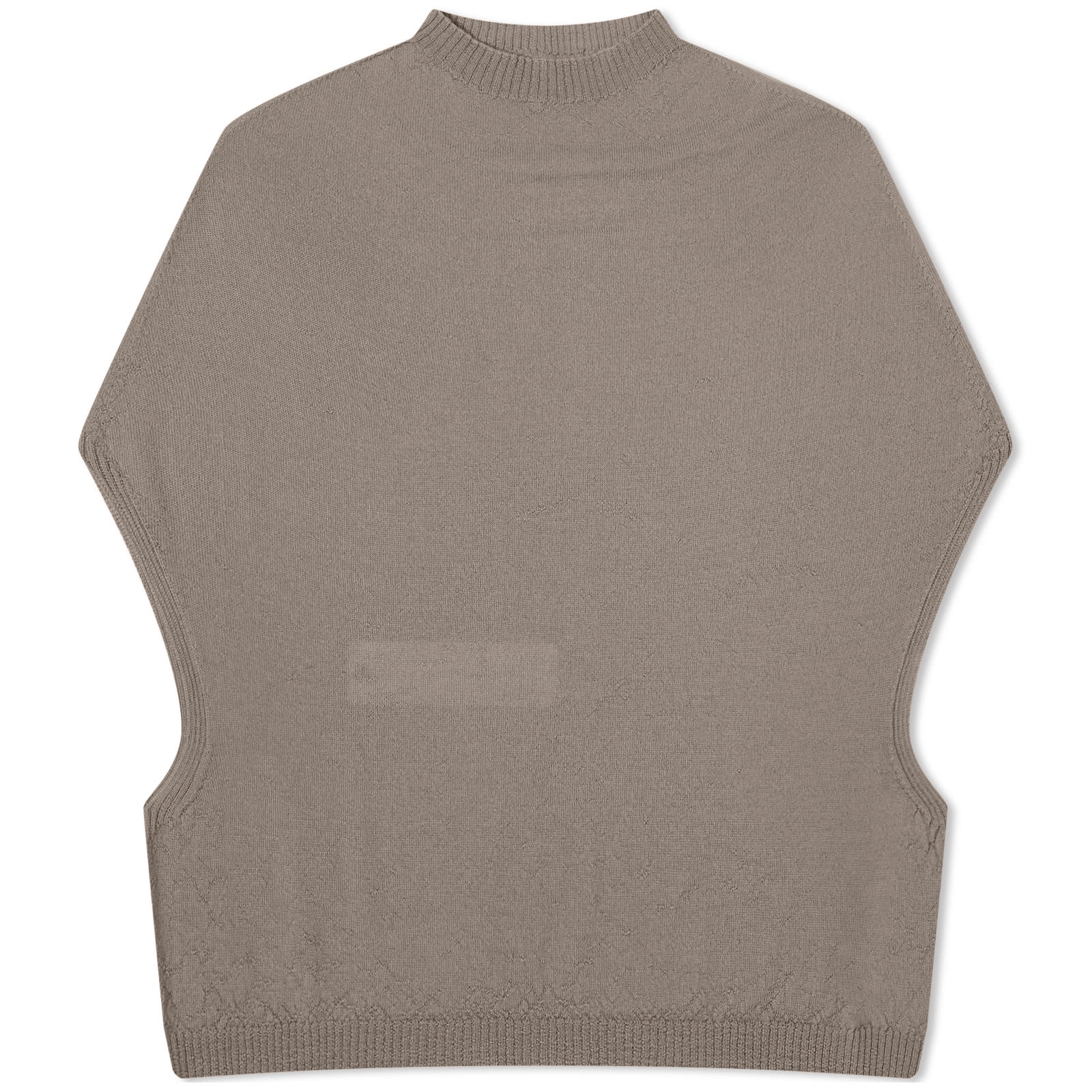 Rick Owens Cropped Crater Knit Top - 1