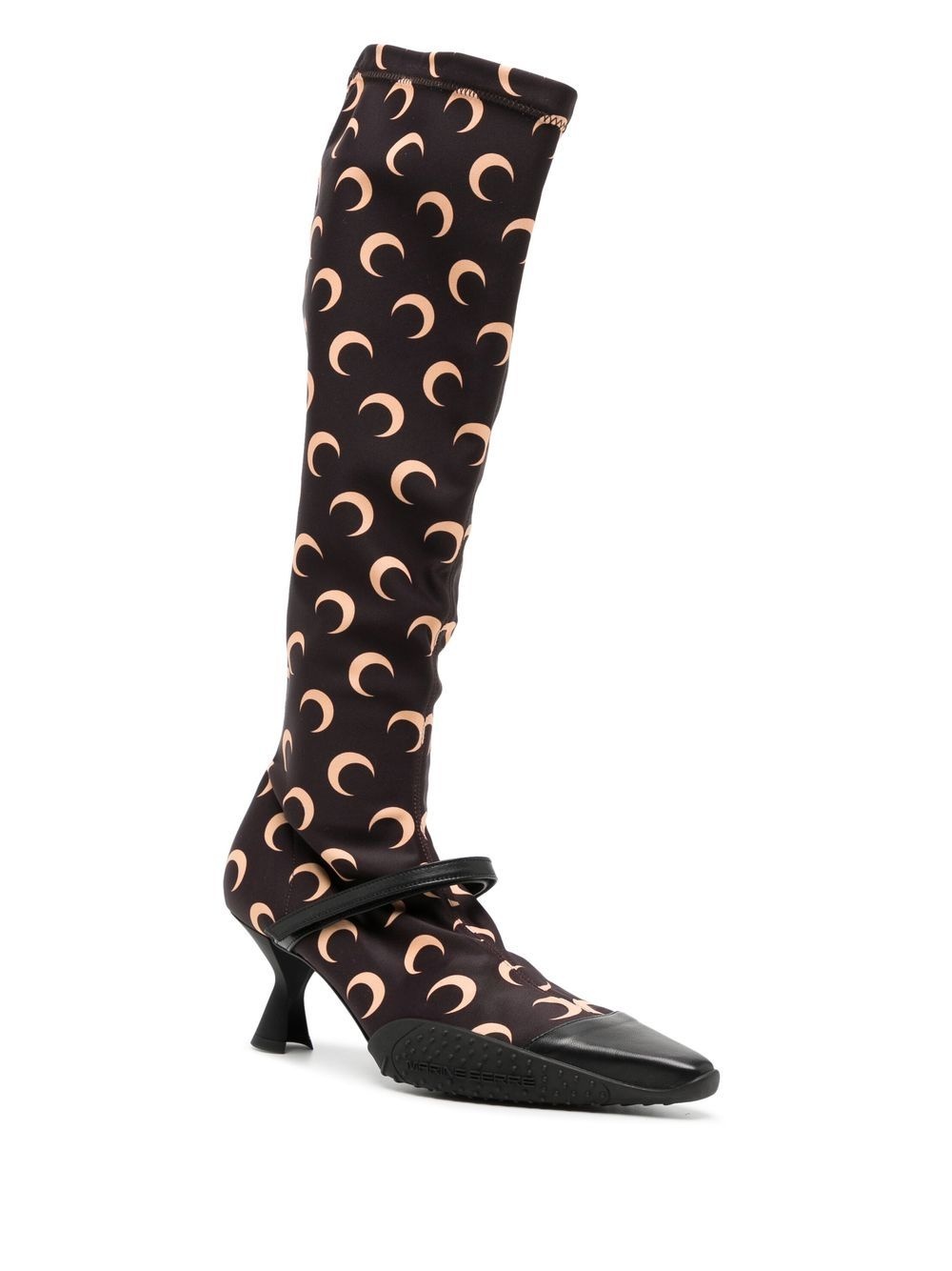 crescent moon pointed boots - 2