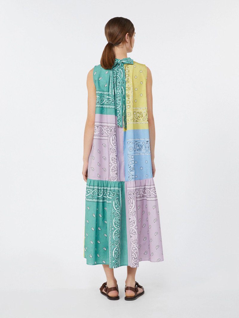REGNO Printed cotton poplin dress - MULTICOLOUR 4