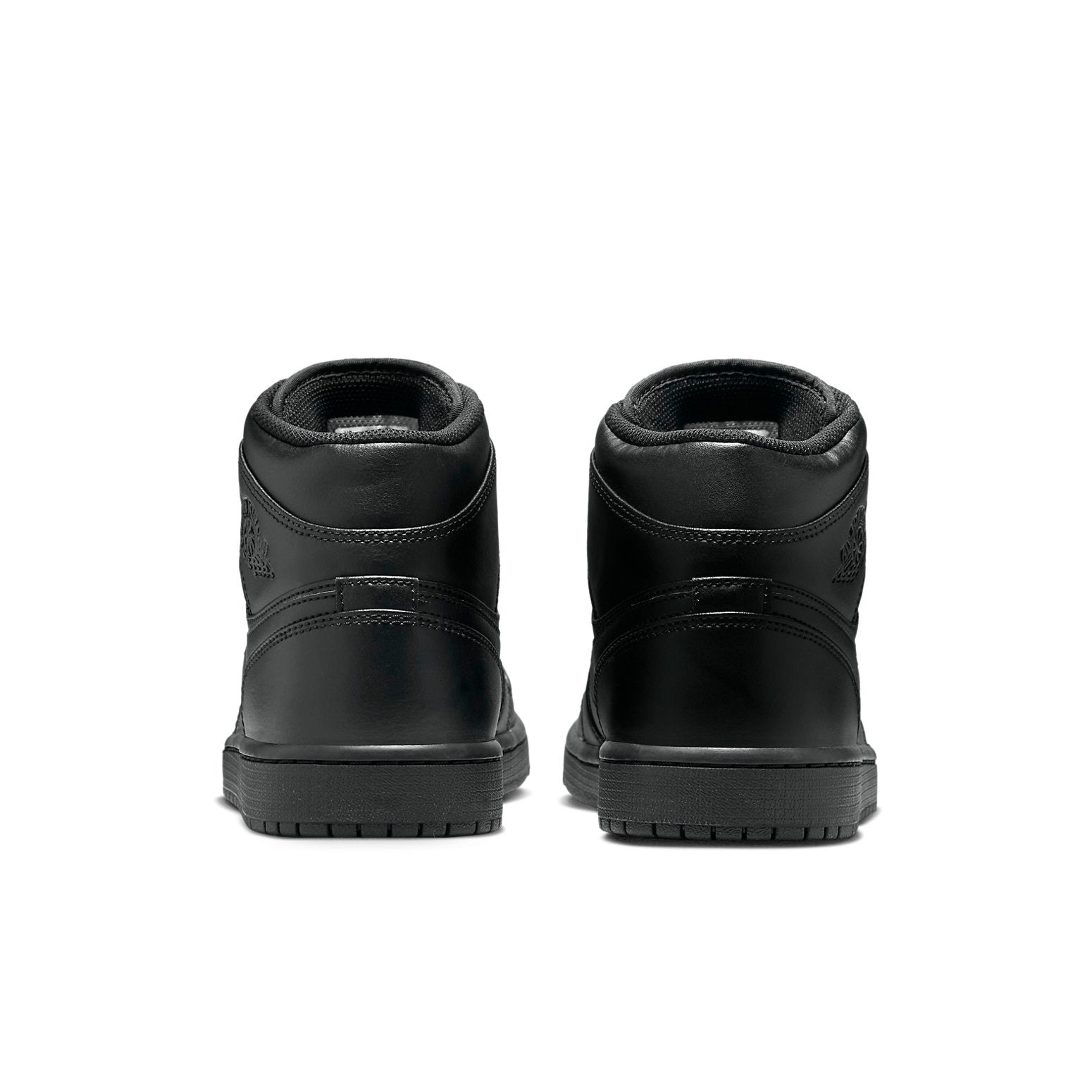 Air Jordan 1 Mid 'Triple Black' 2022 554724-093 - 5