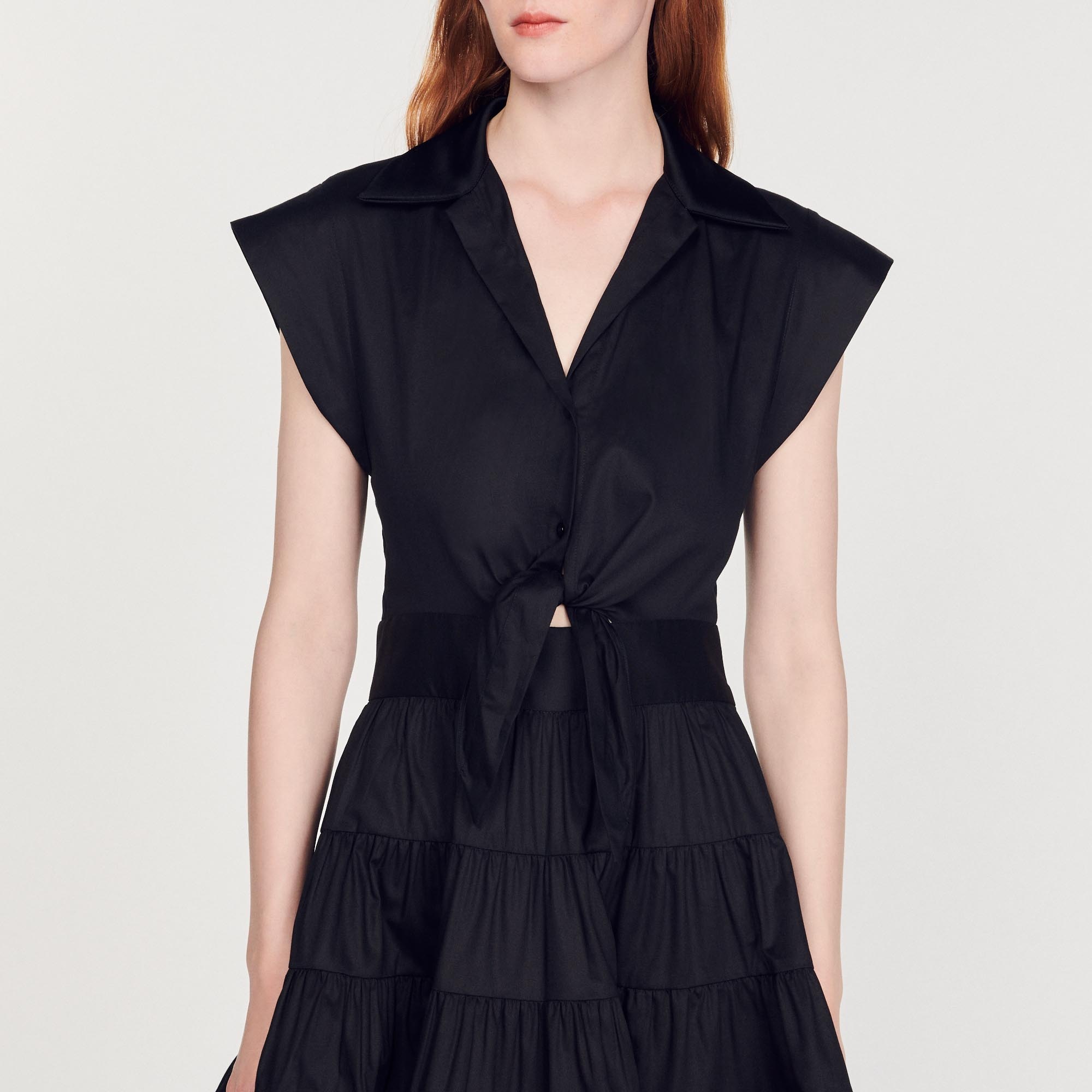 Short ruffled dress - 4