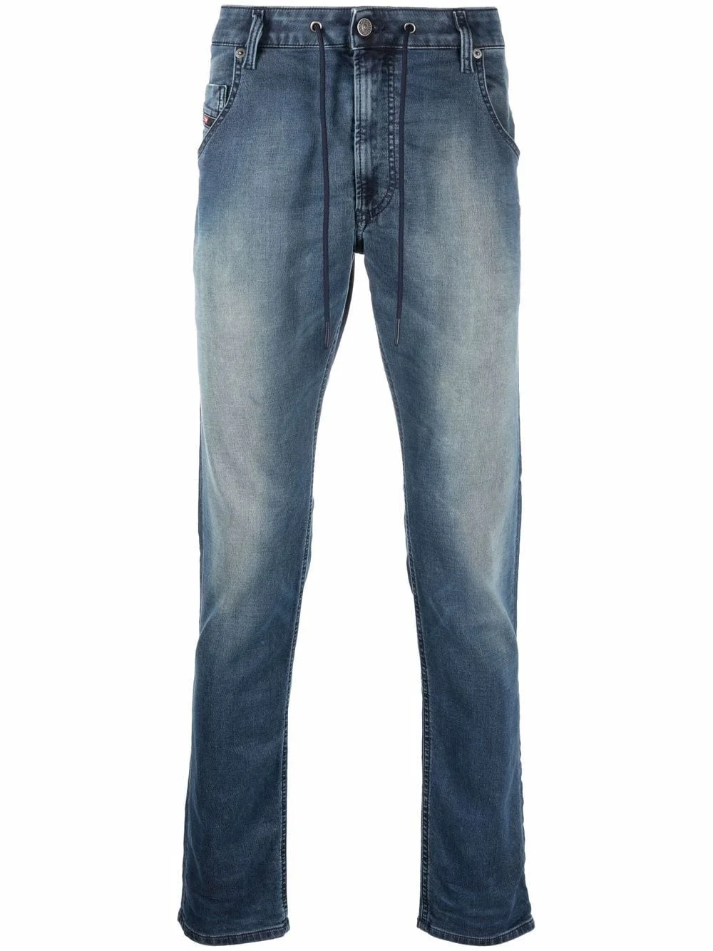 Krooley drawstring tapered jeans - 1