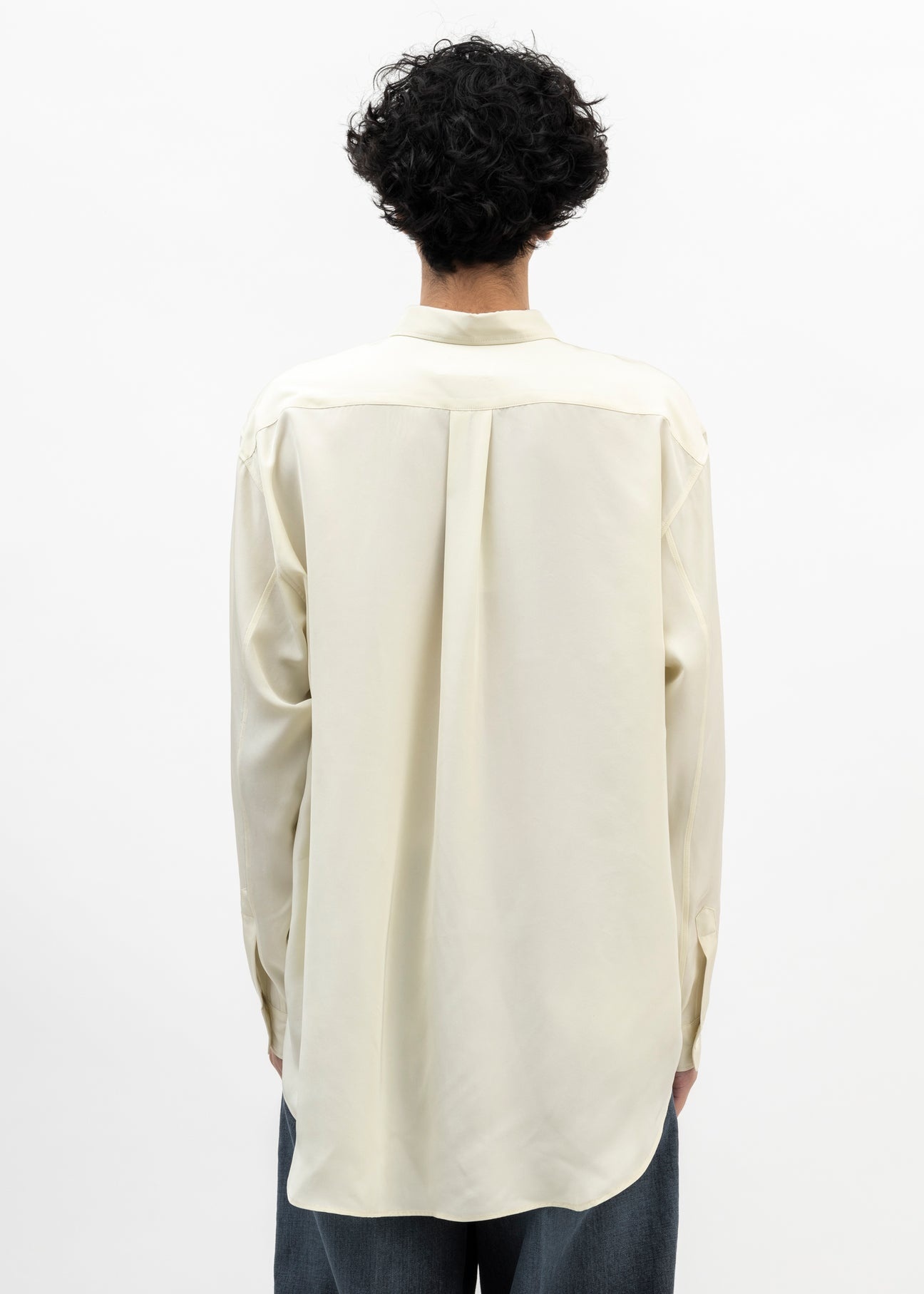 Beige Morandi Silk Shirt - 6