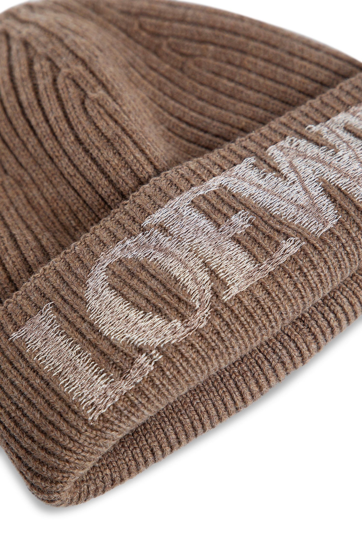 Loewe Wool Beanie 'Light Brown' - 3