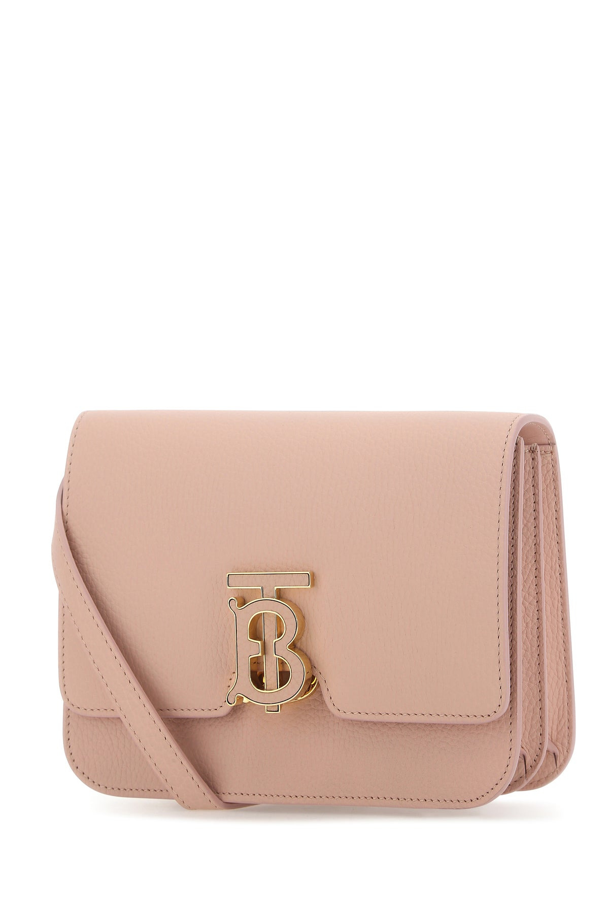 Pink leather small TB crossbody bag - 2