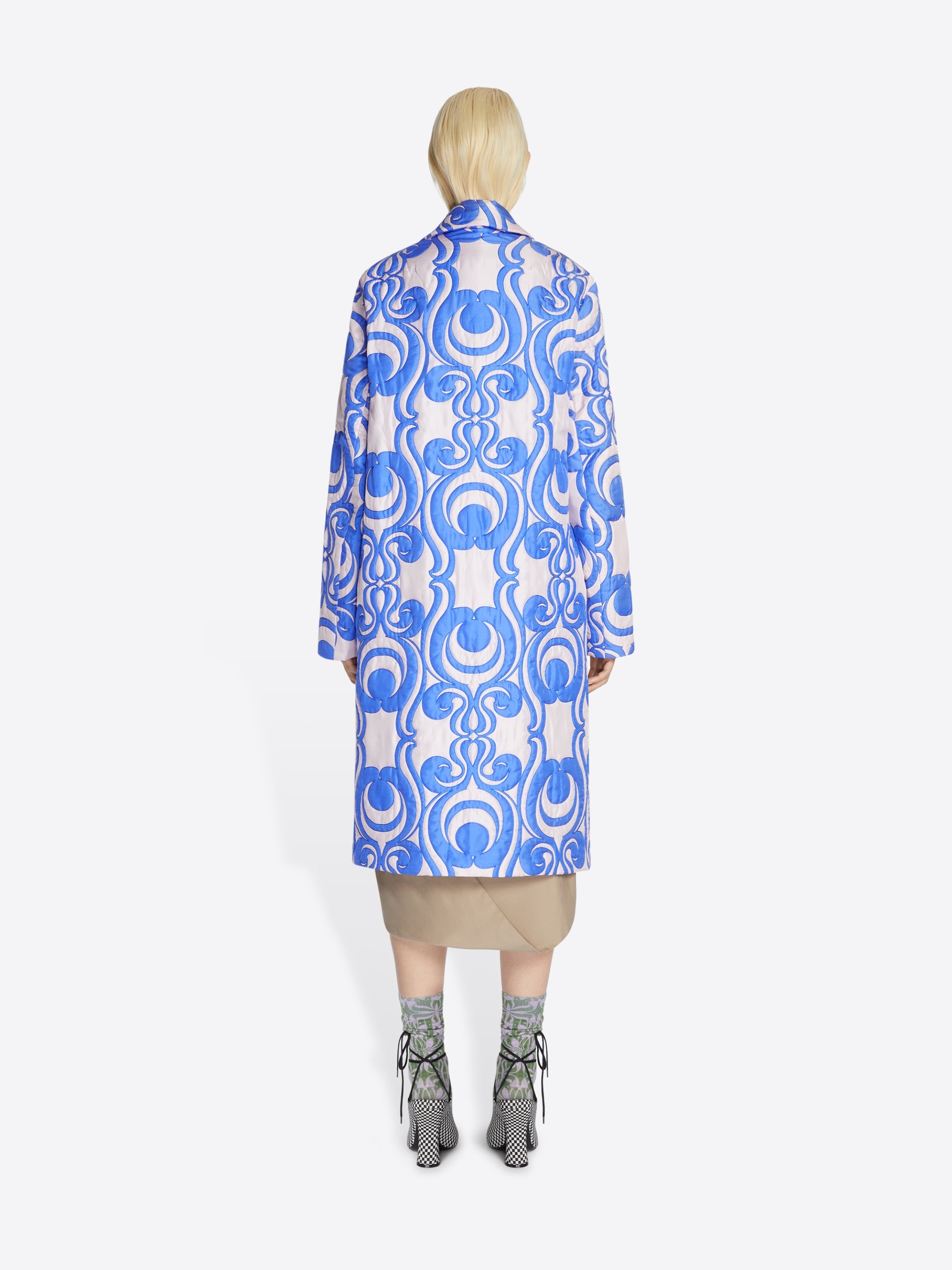 HAND QUILTED COAT - 4