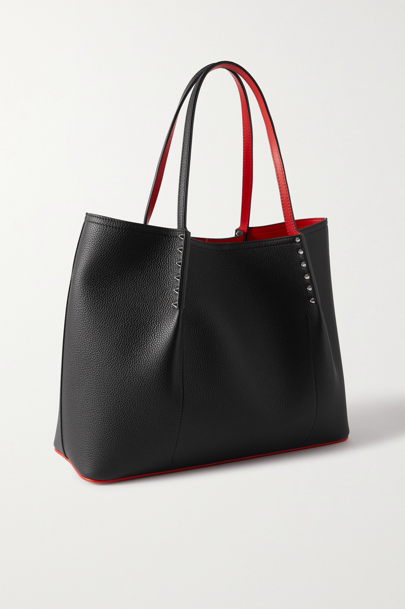 Cabarock small spiked croc-effect leather tote - 3