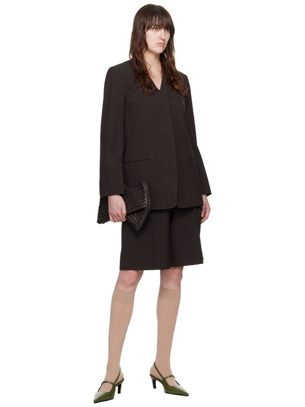Brown Bolero Blazer - 4