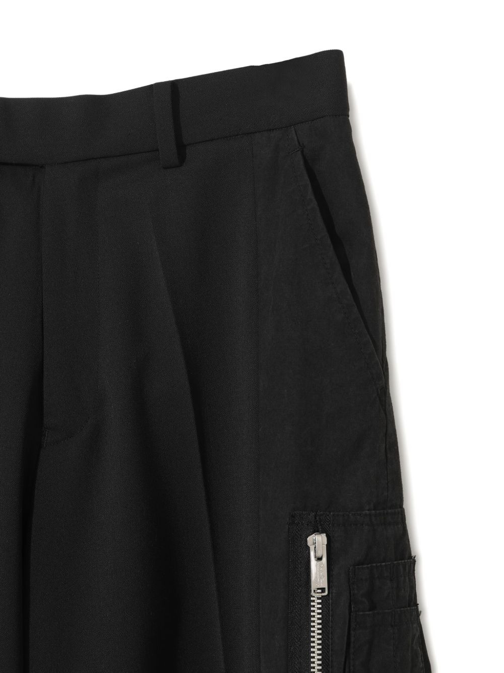 layered cargo trousers - 3
