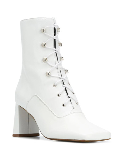 BY FAR Claude lace-up ankle boots outlook