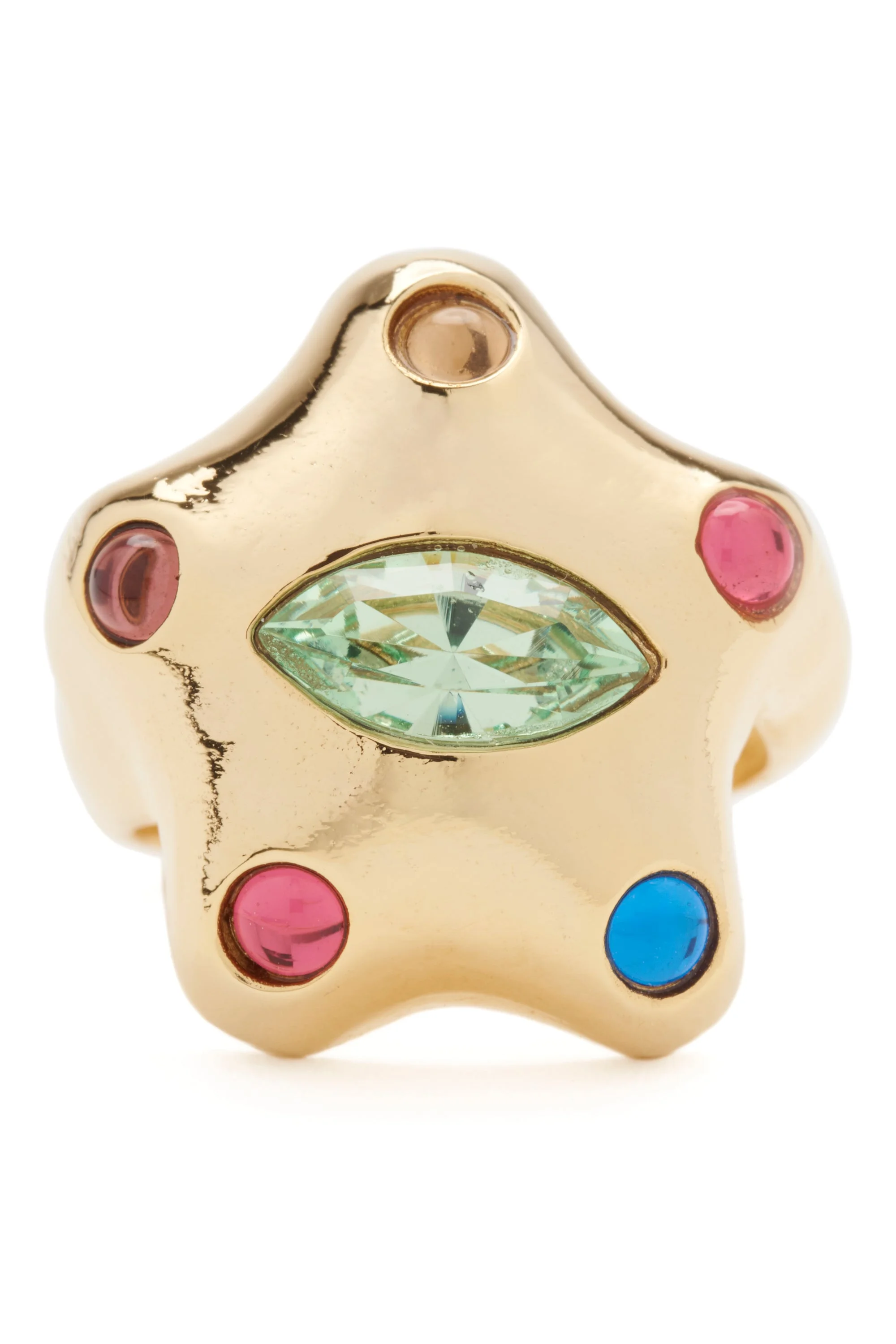GOLD MULTI DEMI STARLETTE RING - 1
