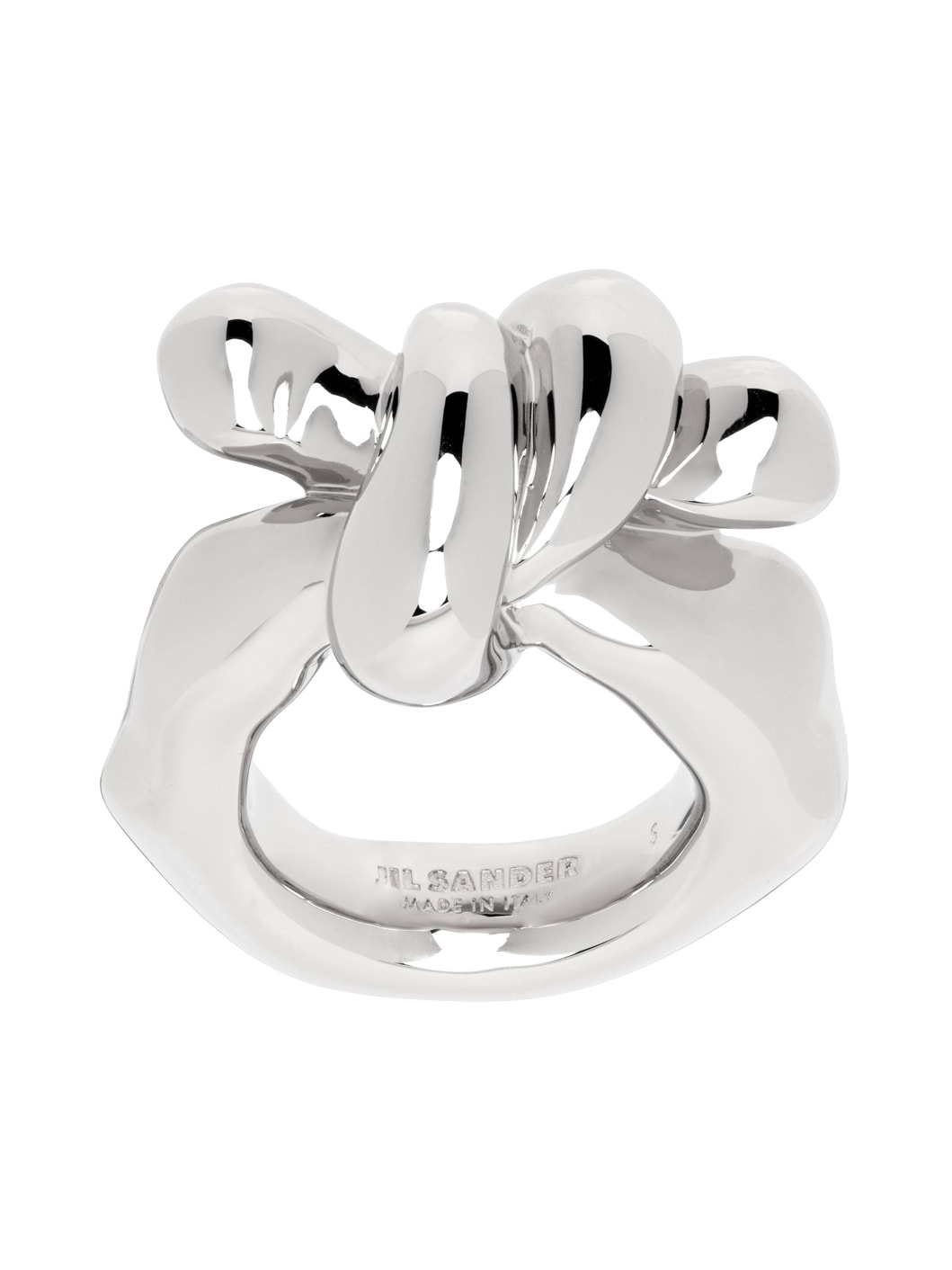 Silver Twisted Ring - 1