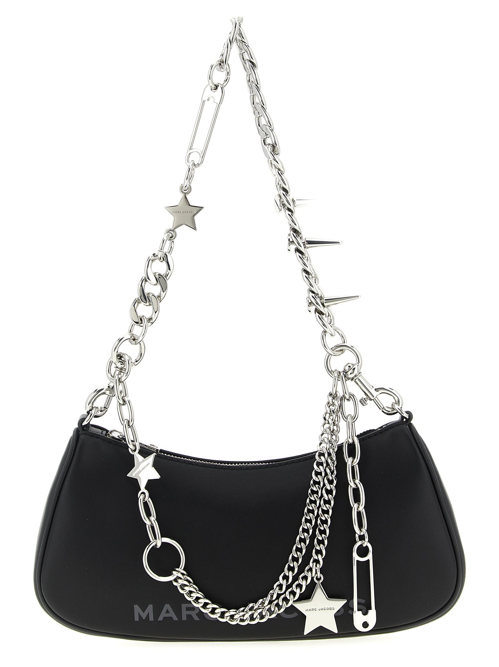 The Star Charm Shoulder Bags Black - 1