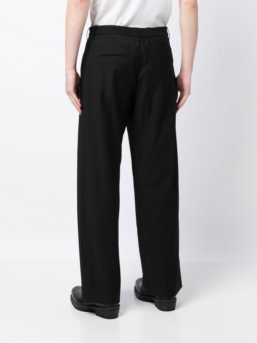Sailor wide-leg tailored trousers - 4
