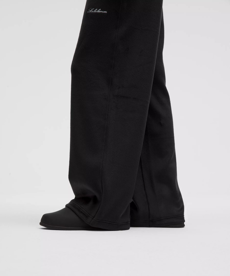 Plush Velour Mid-Rise Pant 9