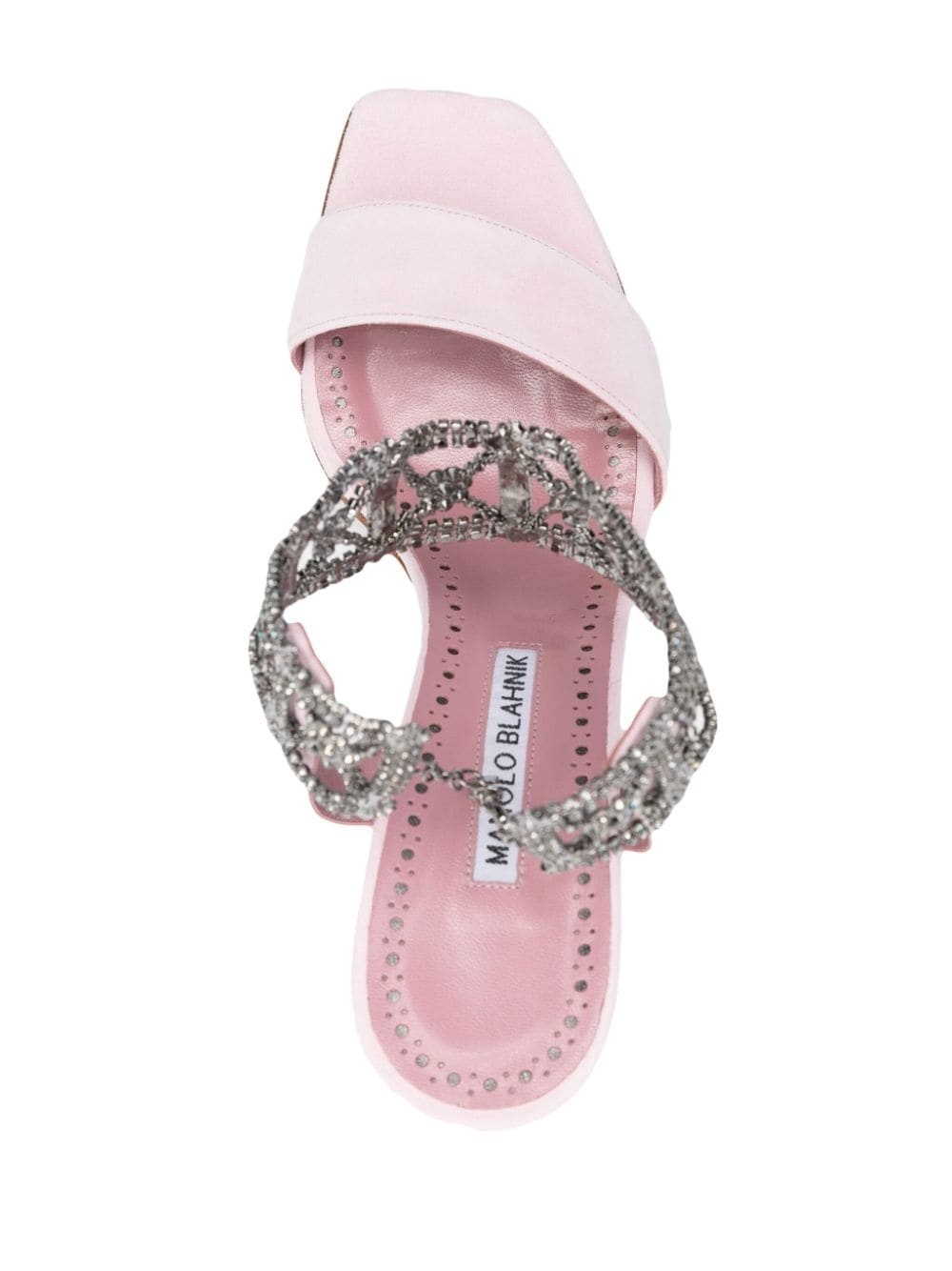 Lierasan 105mm suede sandals - 4