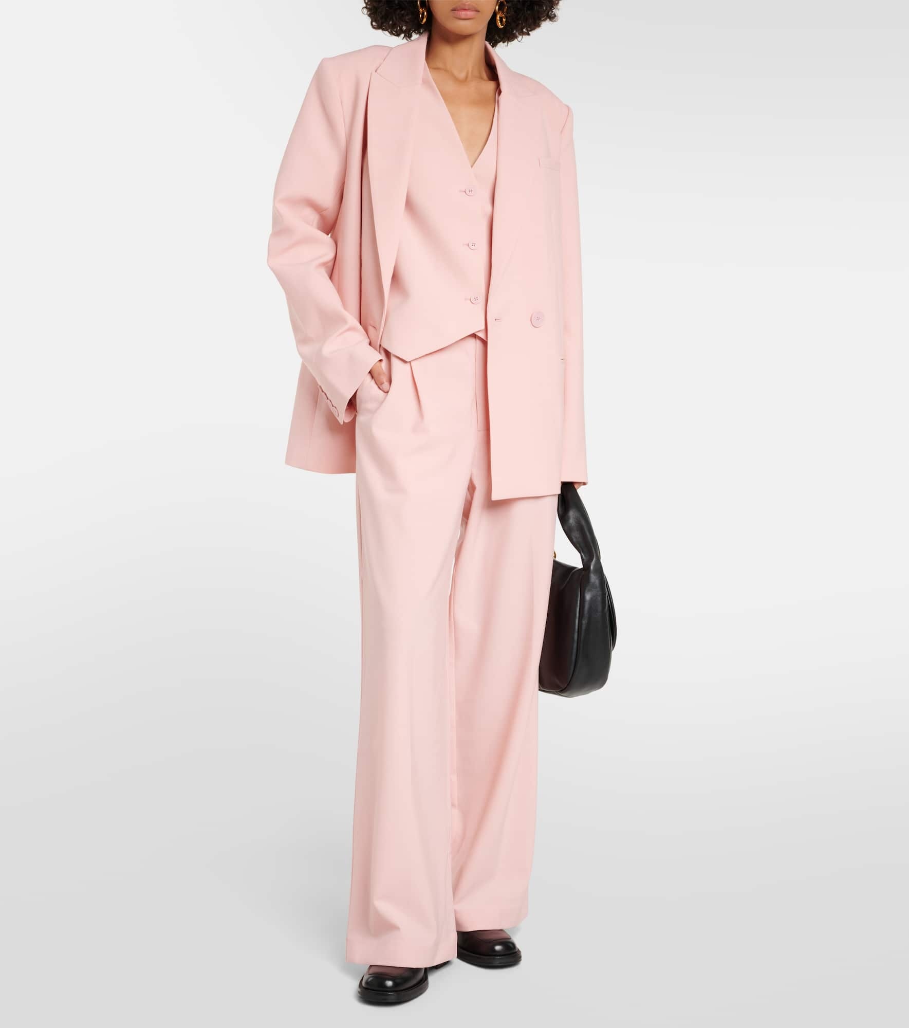 Dario mid-rise wide-leg pants - 2