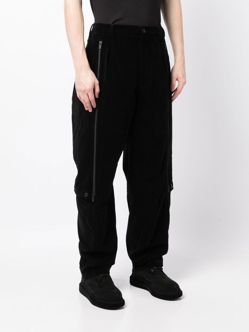 high-waisted straight-leg trousers 3
