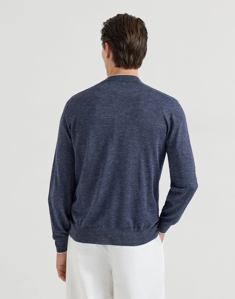 Cashmere, silk and hemp lightweight cardigan 3