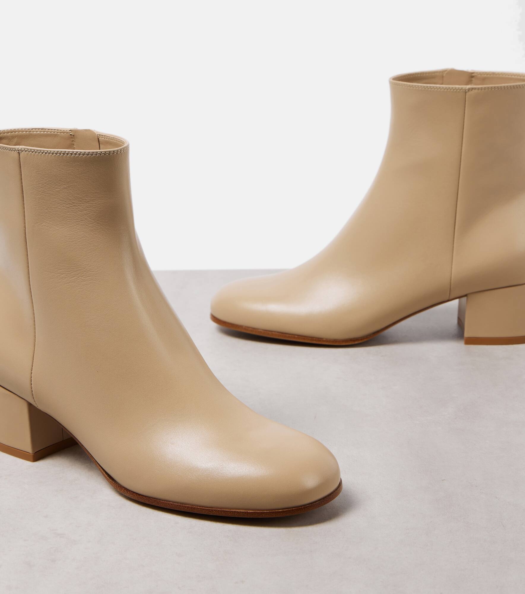 Joelle 45 leather ankle boots - 5