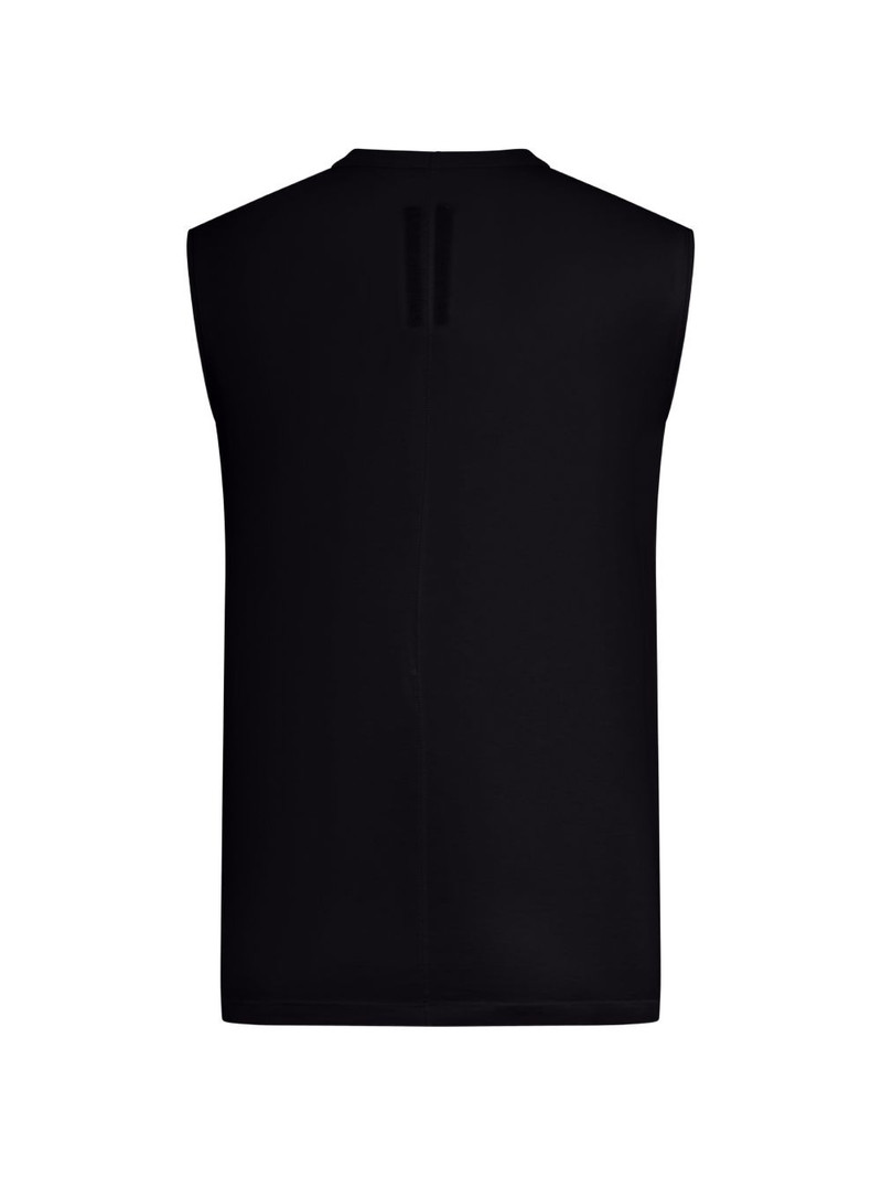 Rick Owens printed sleeveless tank top outlook
