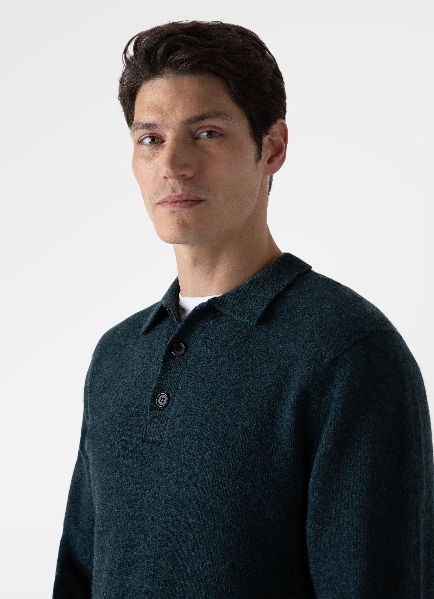 Lambswool Polo Shirt - 5