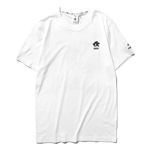 PUMA x SONIC Graphic Short Sleeve TEE White 598107-52 - 1