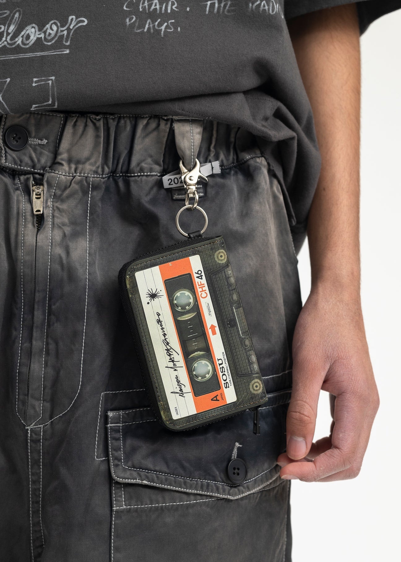 Orange Cassette Tape wallet - 2