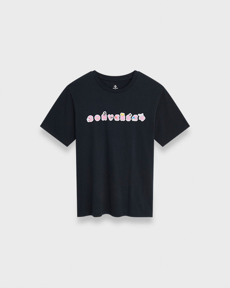Converse x Hello Kitty And Friends Stickers T-Shirt 1