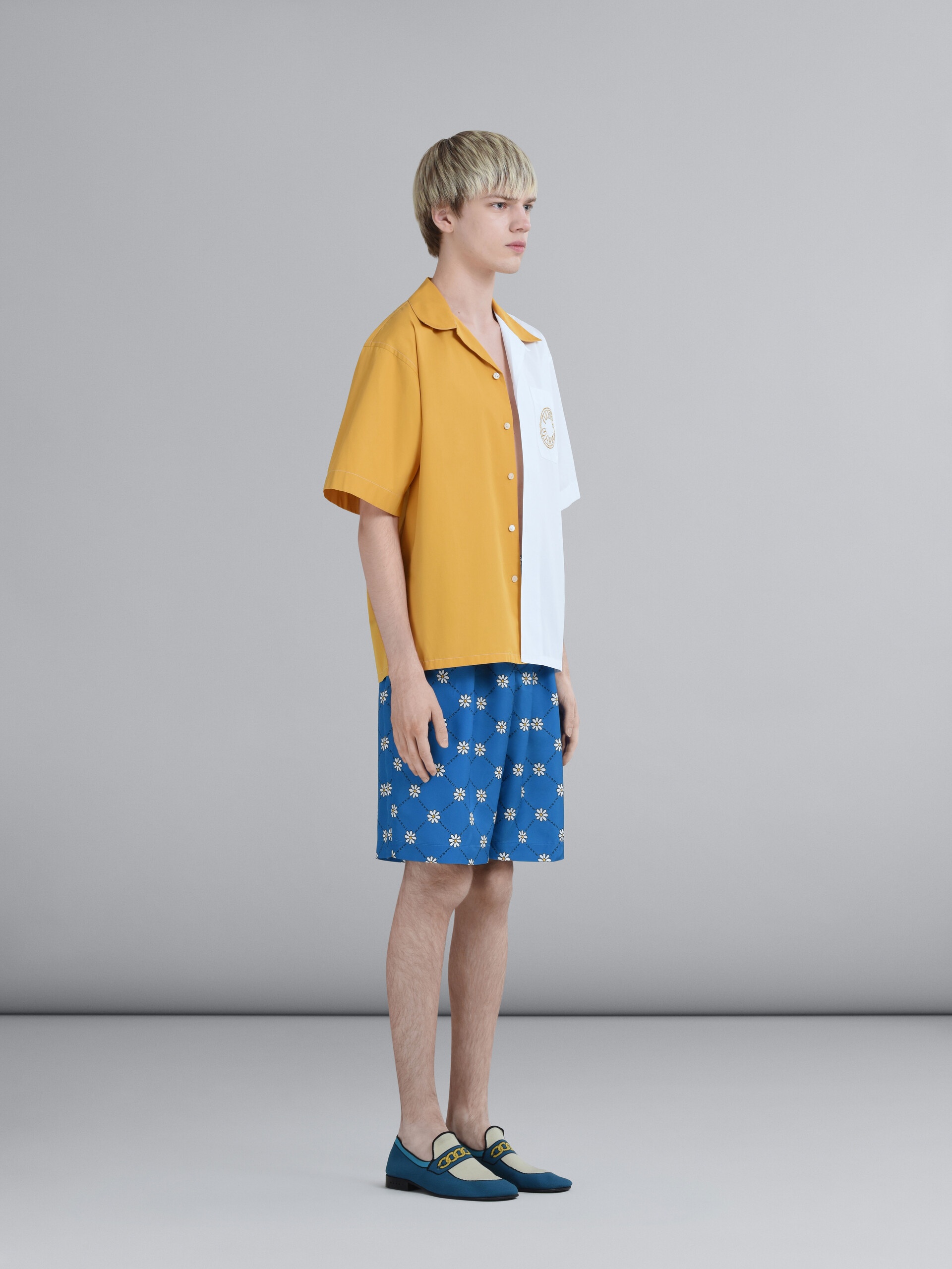 BIO POPLIN BOWLING SHIRT - 5