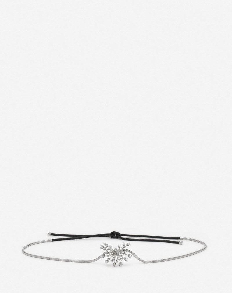 TRAVIATA BY LANVIN BRASS AND LEATHER BELT 1