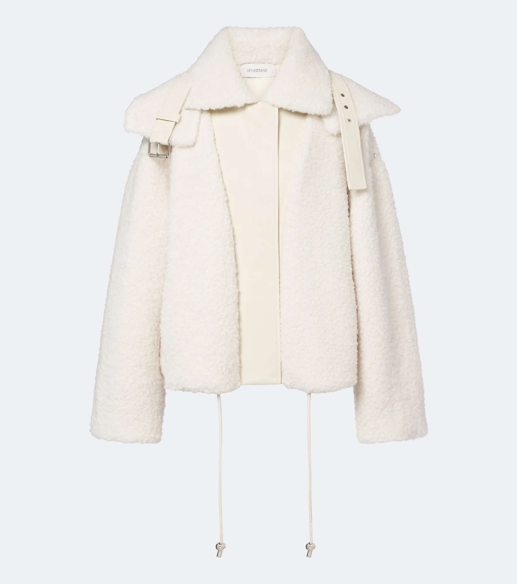 Teddy-trimmed jacket - 1