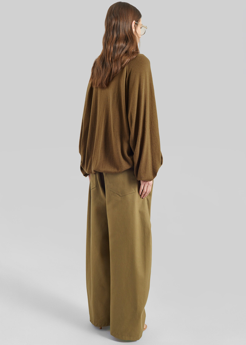 Tulsa Curved Pants - Dark Olive 6