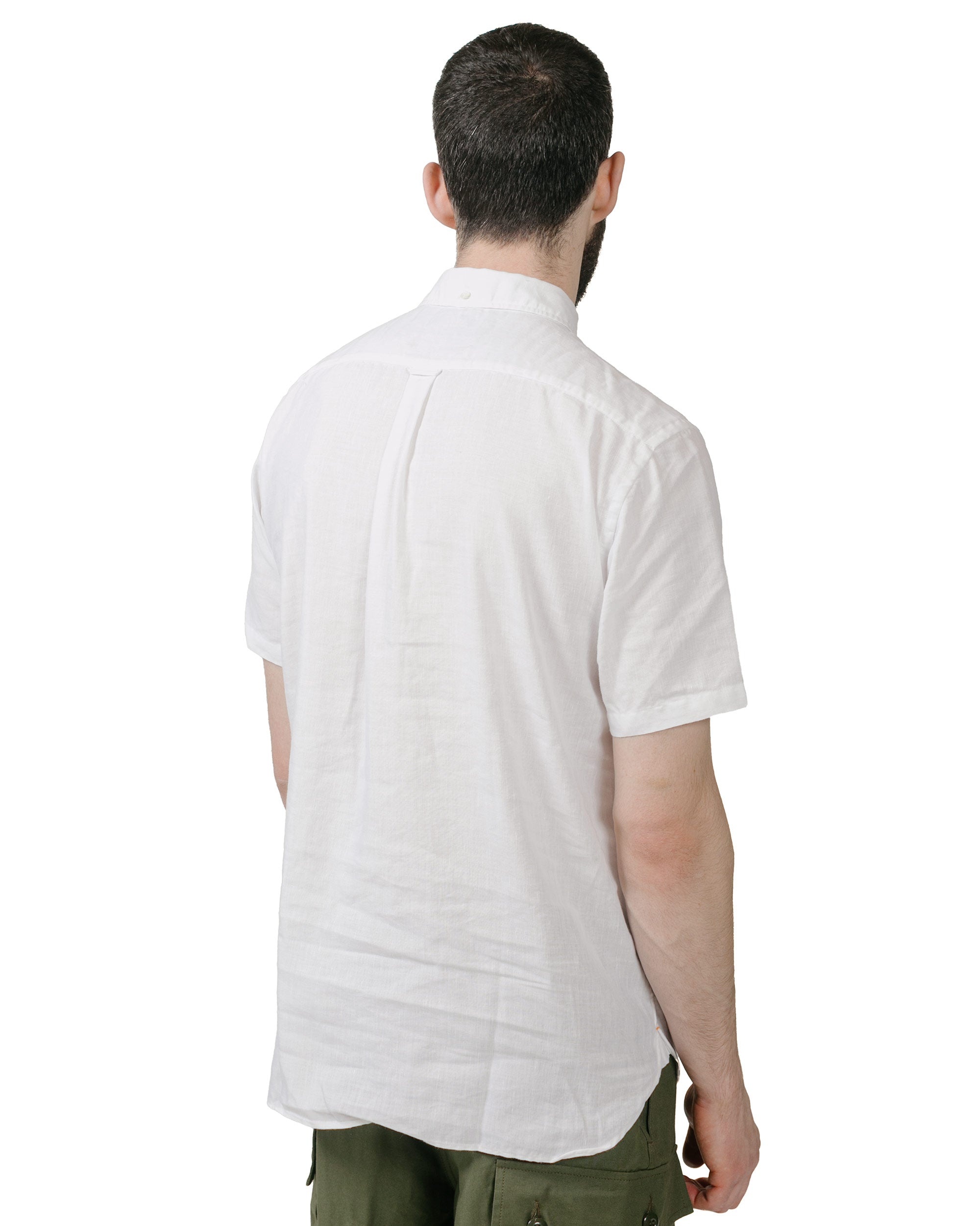 B.D. Short Sleeve COOLMAX® Linen White - 3