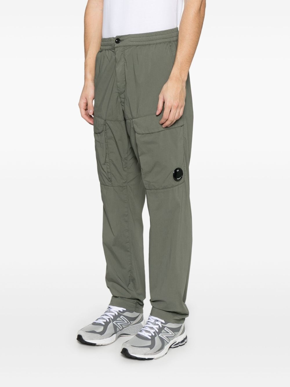 Lens-detail cargo trousers - 3