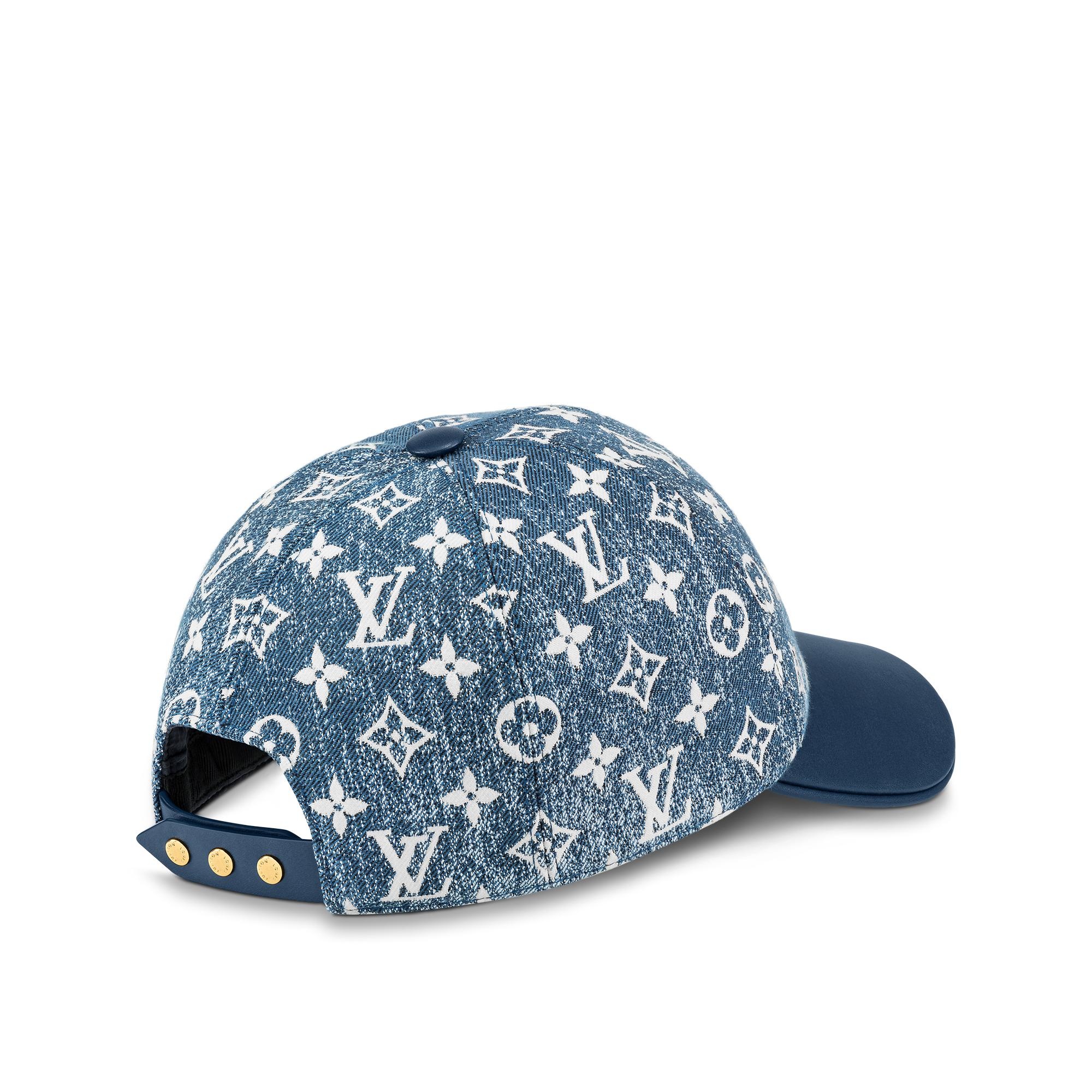 Monogram Jacquard Denim Cap - 4