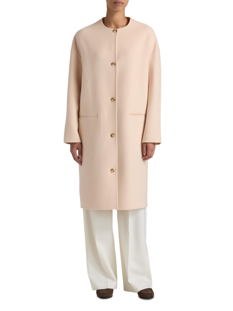 Women's Kerry Oval-Shaped Coat - Cream Rose 3