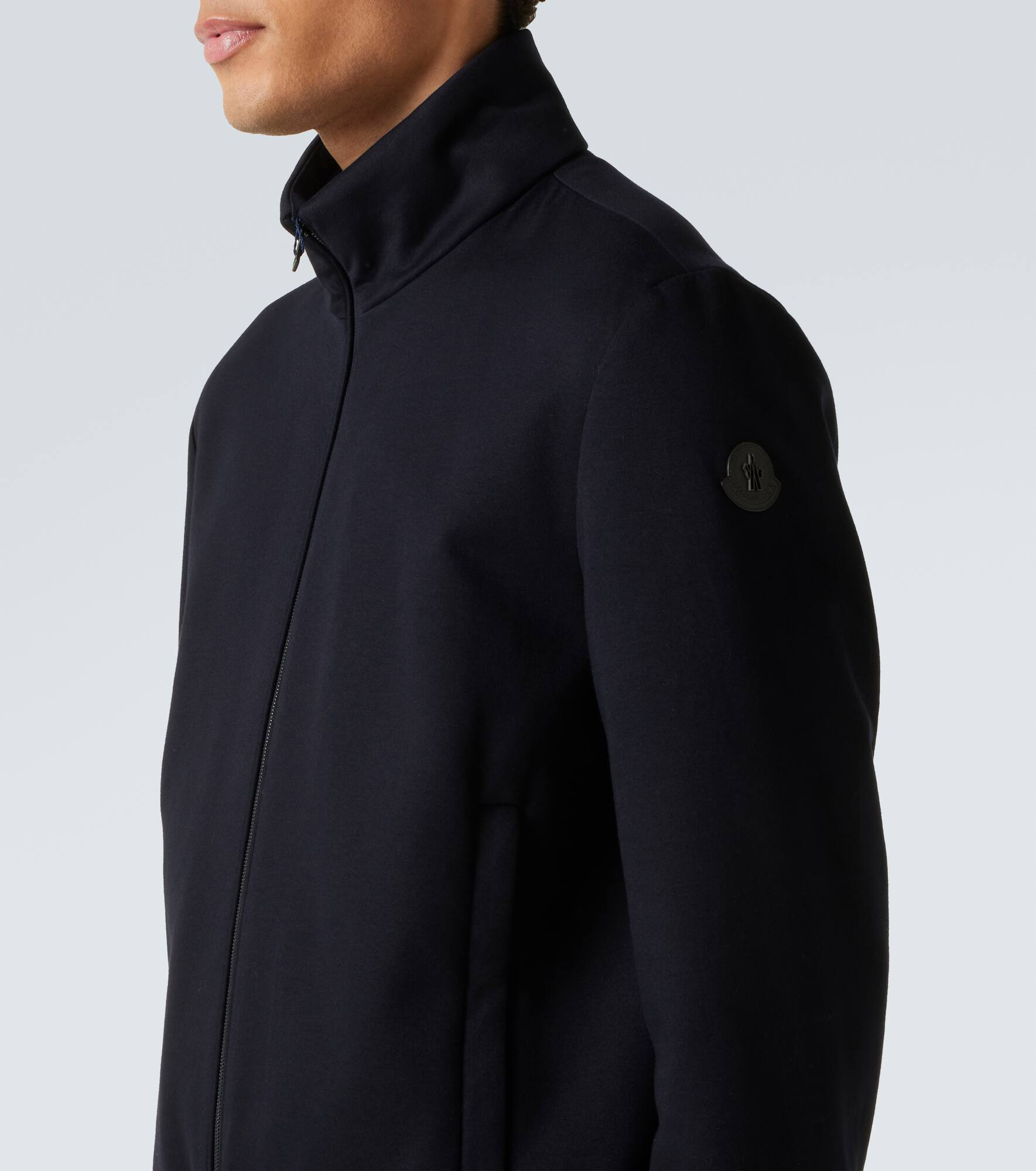 Simorre cotton-blend jersey jacket - 5