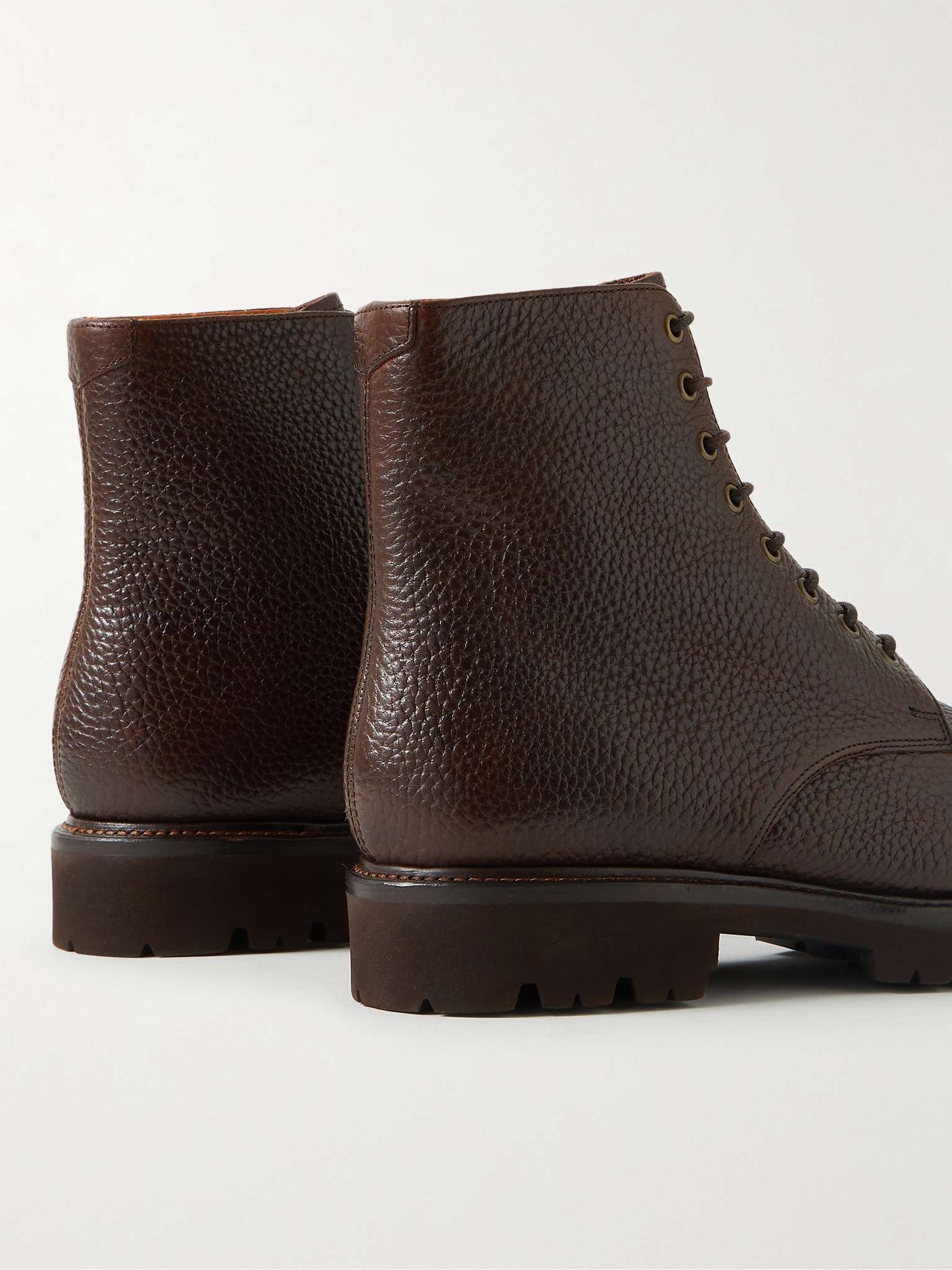 Hadley Full-Grain Leather Boots - 5