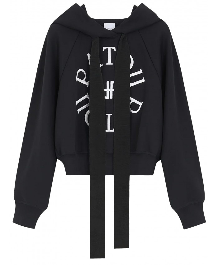 Medallion logo hoodie - 1