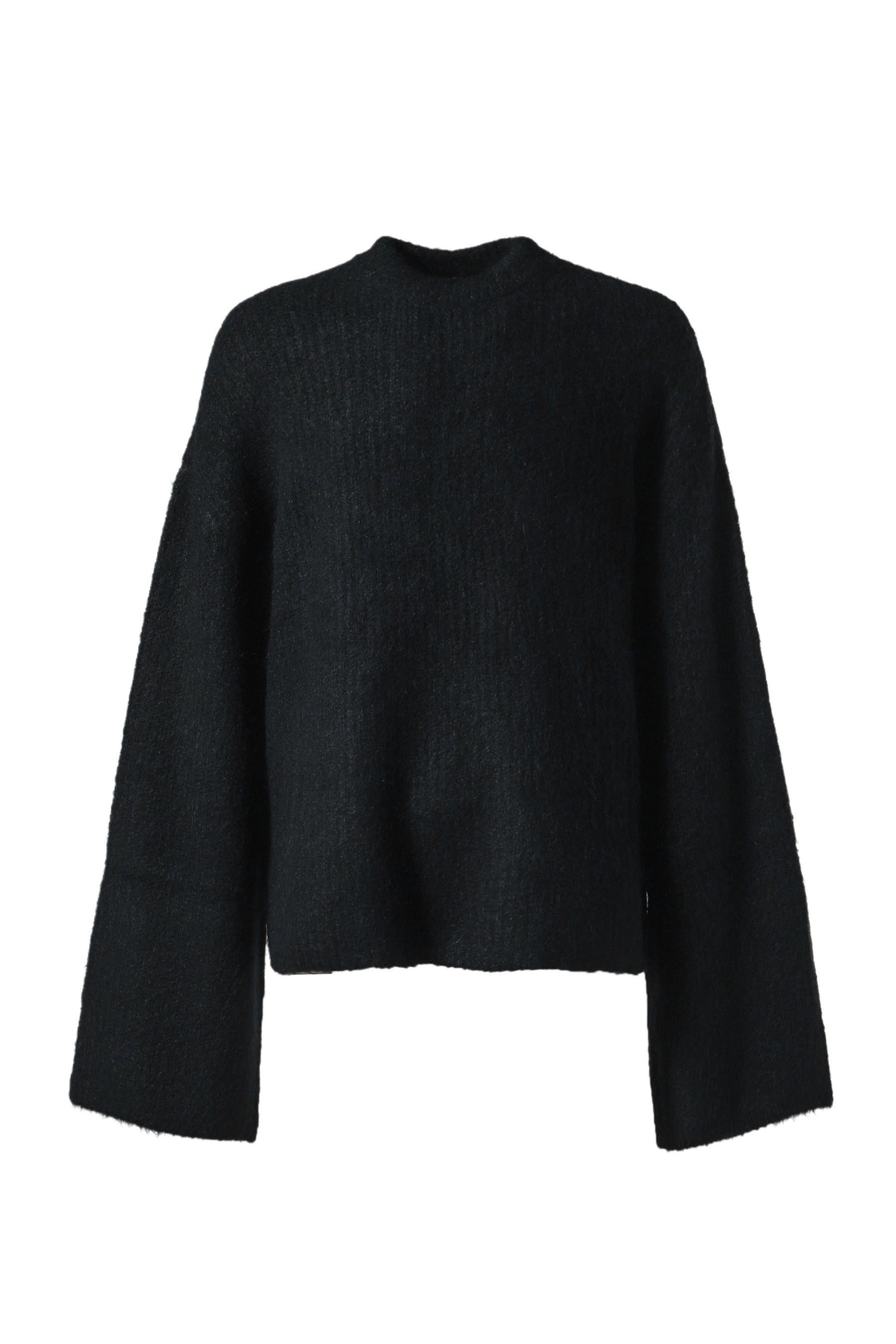 HEAVY KNIT CREW / CROW - 1