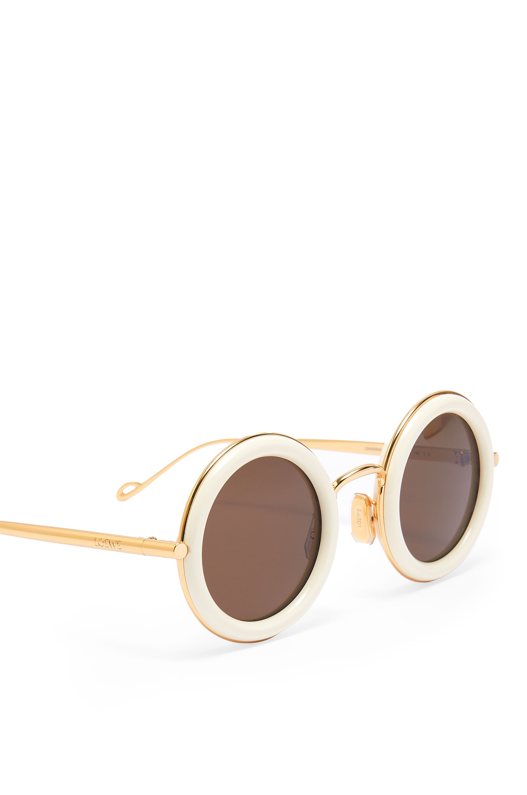 Round sunglasses in acetate - 4